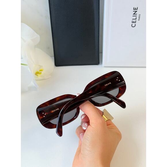 NEW Celine CL40287U Bold 3 Dots Havana Brown Sunglasses main image 5